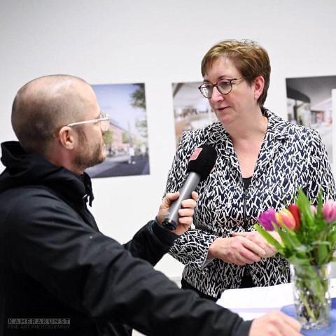 Bundesbauministerin Klara Geywitz zum „Haus des Wissens“ in Bochum