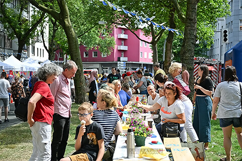 Photographs from the city picnic 700 years Bochum