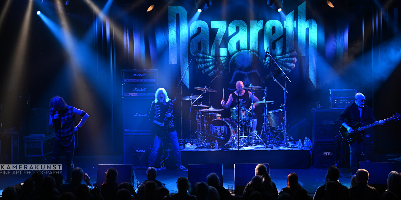 Konzertfotos Nazareth "Rock Solid 2023" Tour in der Zeche Bochum am 5. Dezember 2023
