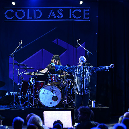 Bandfotografie der Foreigner-Tribute-Band Cold as Ice in der Zeche Bochum